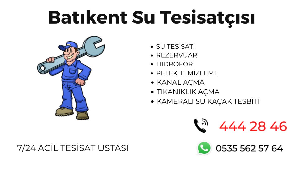 Batıkent Su Tesisatçısı