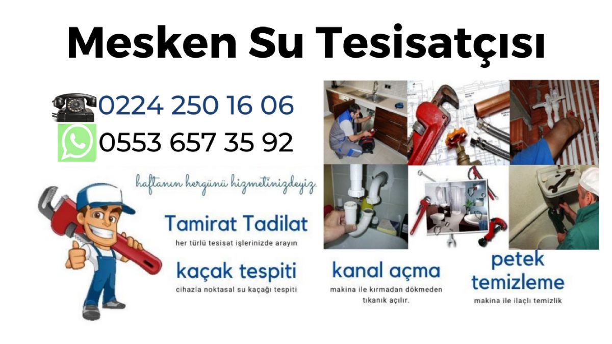 Bursa Mesken Su Tesisatçısı