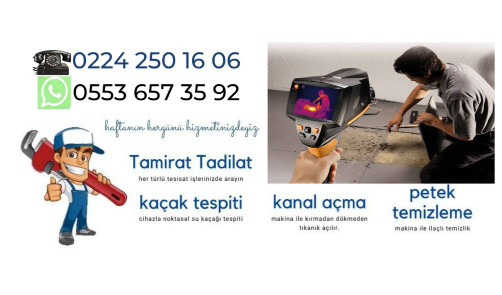 Su Kaçağı Tespiti Fiyatları Bursa