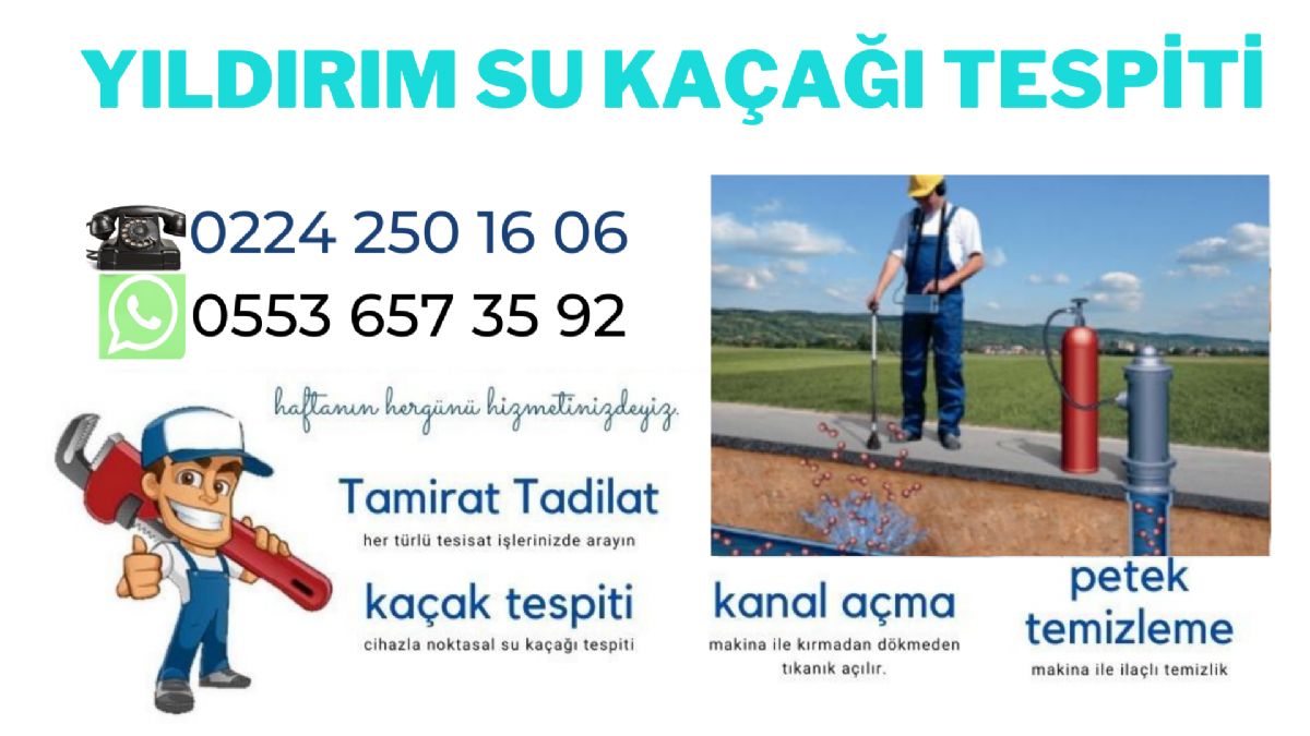 Yıldırım Su Kaçağı Tespiti