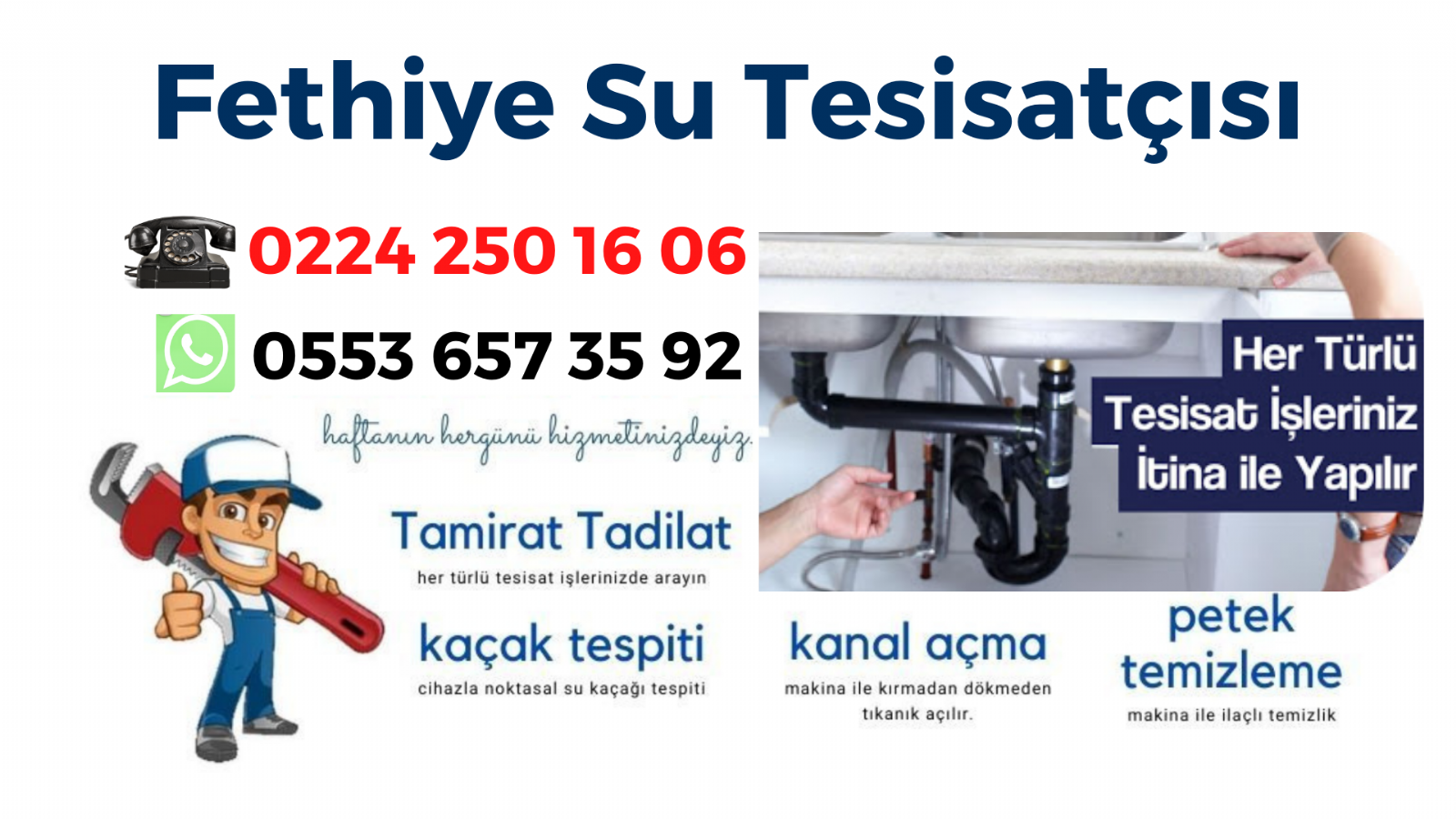 Fethiye Su Tesisatçısı