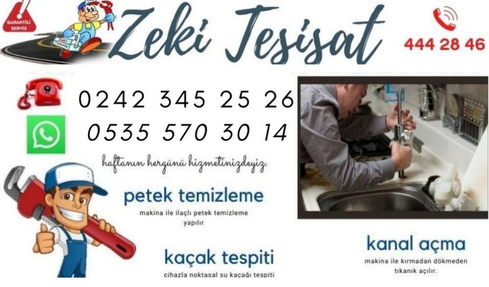 Kütükçü Mahallesi Su Tesisatçısı Kepez