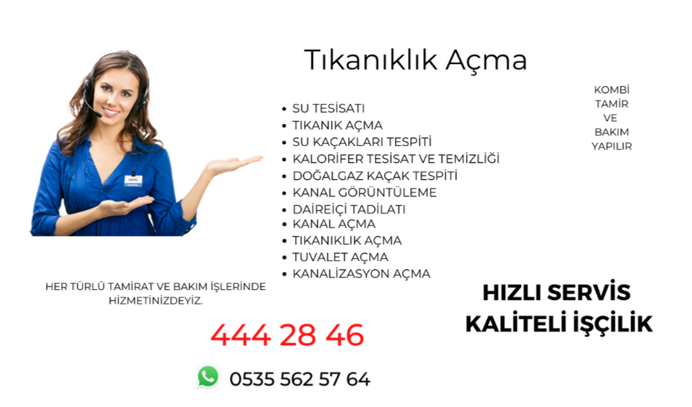 Mamak Kanal- Tıkanıklık Açma 