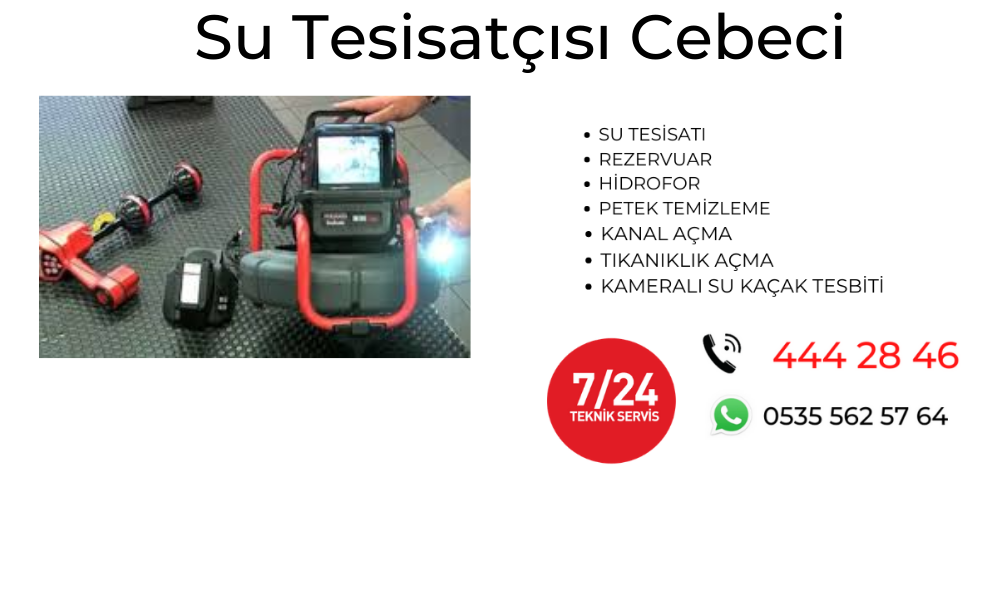 Su Tesisatçısı Cebeci