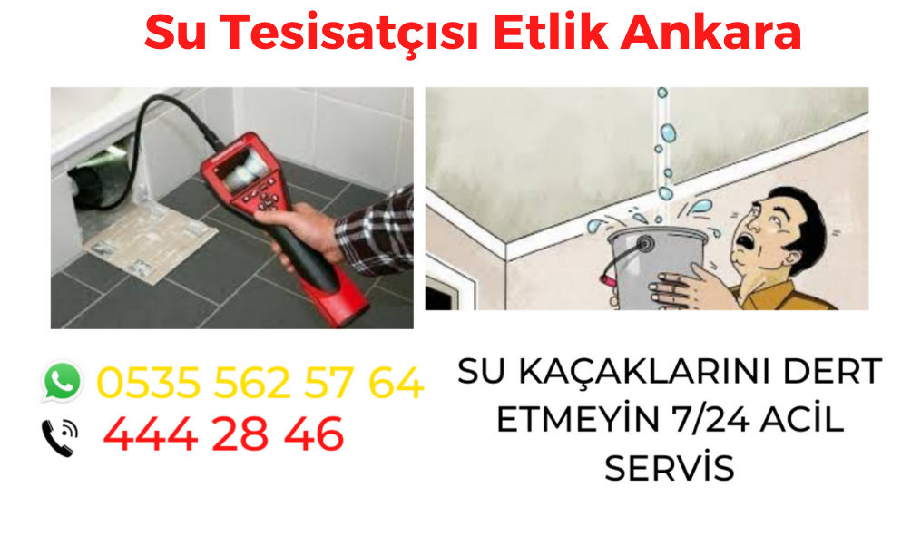 Su Tesisatçısı Etlik Ankara 