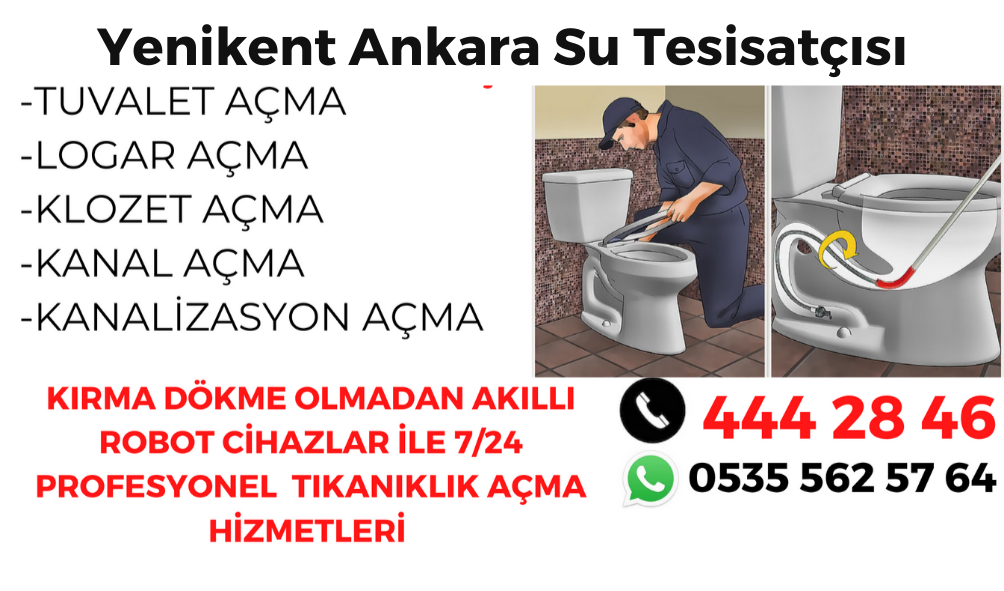 Yenikent Ankara Su Tesisatçısı